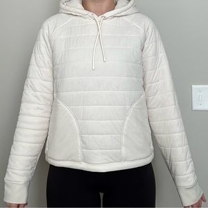 Lululemon womens athletic hoodie. Size 8. Multiple zip pockets.